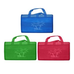 Ψάθα Πλαστική Τσαντάκι-Μαξιλάρι