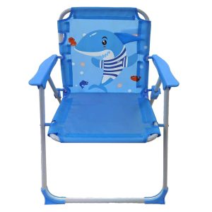 Καρεκλάκι Μεταλλικό Αναδιπλούμενο Καρχαρίας