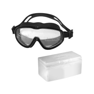 Γυαλάκια Σιλικόνης Ενιαία Μαύρα Ενηλίκων