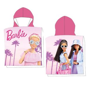 Πετσέτα Θαλάσσης Ποντσο Microfiber Barbie