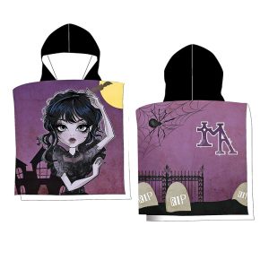 Πετσέτα Θαλάσσης Ποντσο Microfiber Wednesday