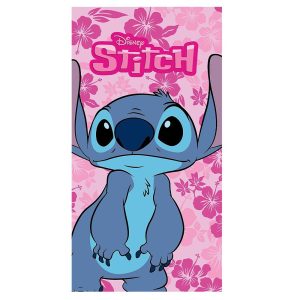 Πετσέτα Θαλάσσης Microfiber Stitch Ροζ