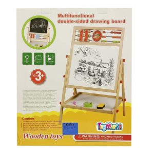 71-3067 Ξύλινος Εκπαιδευτικός Πίνακας 32x29cm 37x45cm