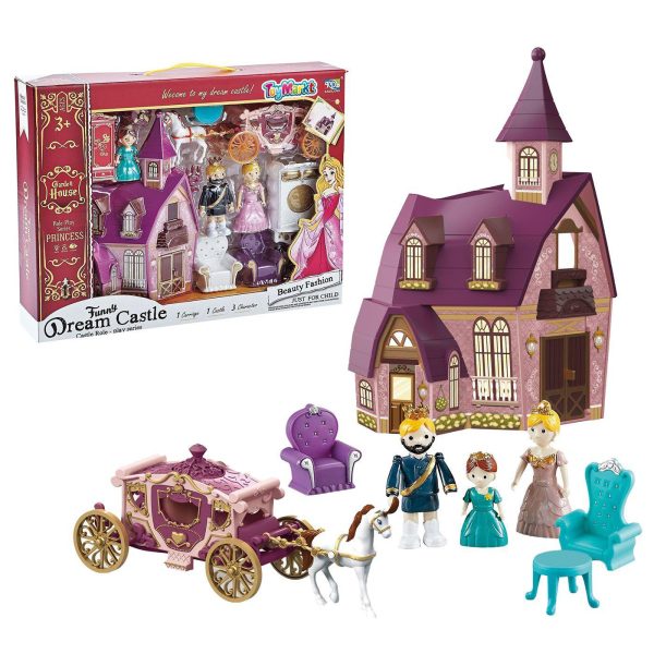 Μικρό Κάστρο με Άμαξα & Έπιπλα