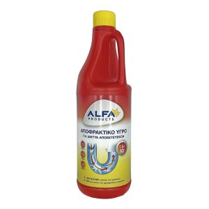 Alfa Αποφρακτικό Υγρό για Δίκτυα Αποχέτευσης 1L