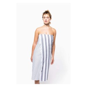 STRIPED FRINGED FOUTA