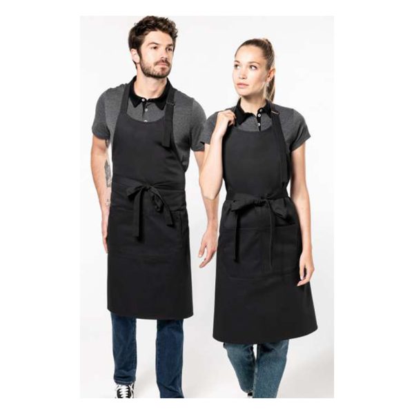 COTTON APRON HIGH-TEMPERATURE WASHABLE
