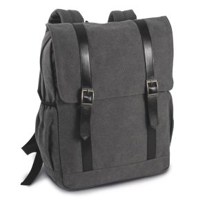 FLAP-TOP CANVAS BACKPACK