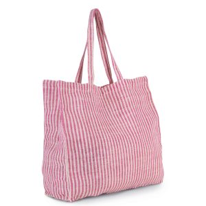 JUCO STRIPED SHOPPER BAG