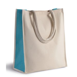 COTTON / JUTE TOTE BAG