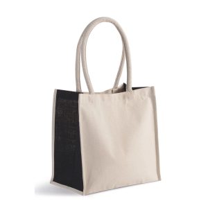 COTTON / JUTE TOTE BAG