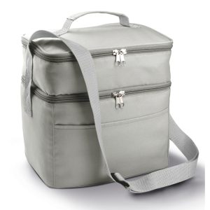DOUBLE COMPARTMENT COOLER BAG