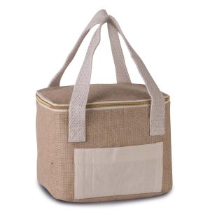 KI0352 JUTE COOL BAG - SMALL SIZE