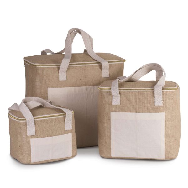 JUTE COOL BAG - MEDIUM SIZE