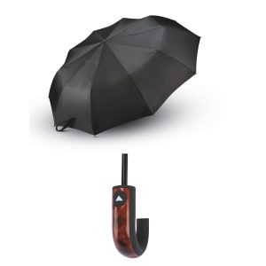 KI2013 CLASSIC J HANDLE FOLDABLE UMBRELLA