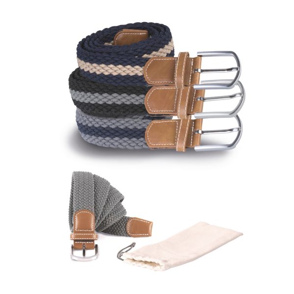 BRAIDED ELASTICATED BELT