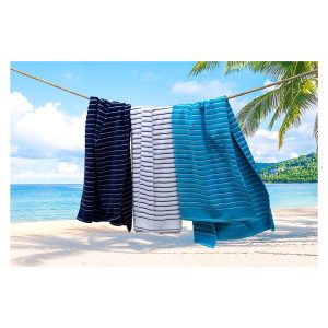OLIMA BEACH STRIPED TOWEL